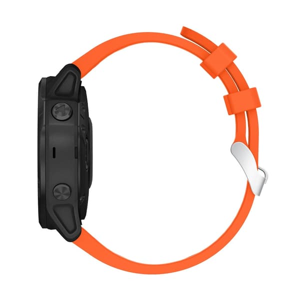 Silikonearmbånd Garmin Fenix 5S Plus Orange