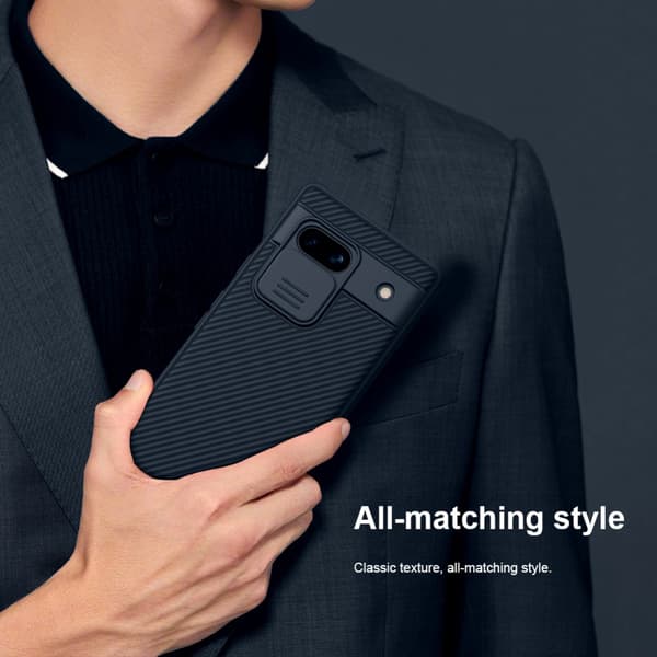 Nillkin CamShield Skal Google Pixel 7a Sort