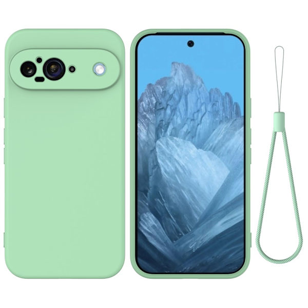 Silikonskal Google Pixel 9 Grön