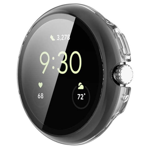 Skal Google Pixel Watch 2 Hårdplast + Glas Transparent