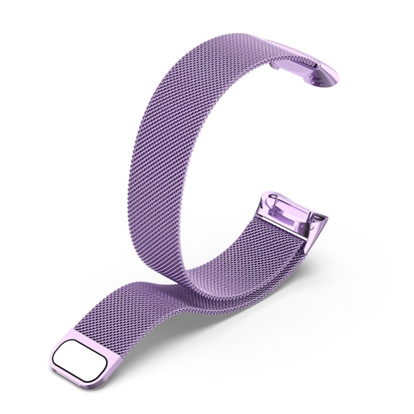 Milanese Loop Armband Fitbit Charge 5 Lila
