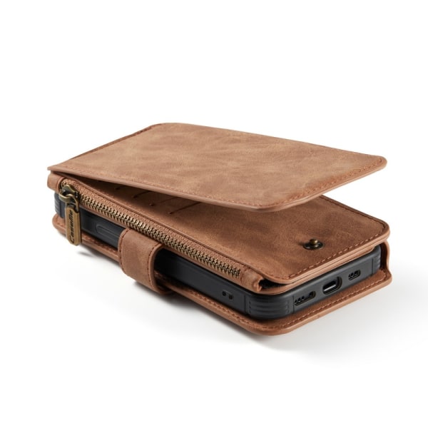CaseMe Wallet Case Multi-Slot iPhone 12 Pro Max Brun