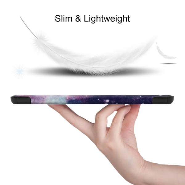 Samsung Galaxy Tab S9 FE Plus etui Tri-fold Stjernehimmel