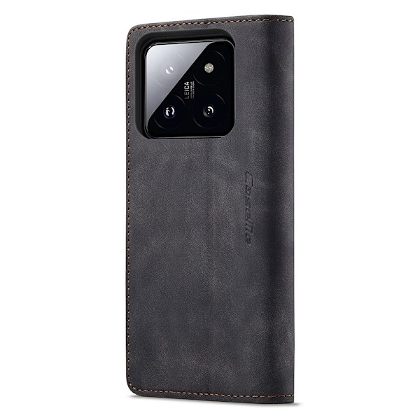 CaseMe Slim Pungetui Xiaomi 14 Sort
