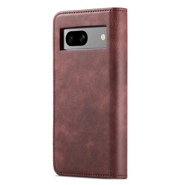 DG.MING 2-in-1 Magnet Wallet Google Pixel 7a Red