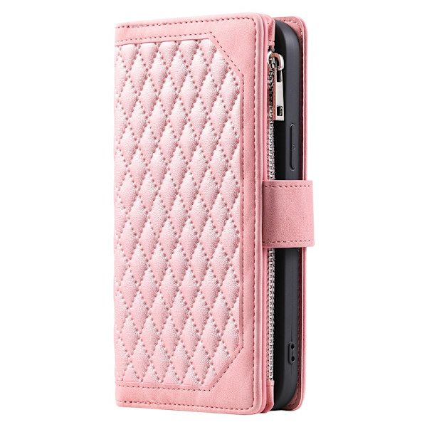 iPhone 15 Pro Pungetui Polstret Rosa