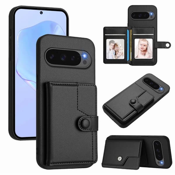 Pungcover RFID-beskyttelse Google Pixel 10 Pro XL Sort