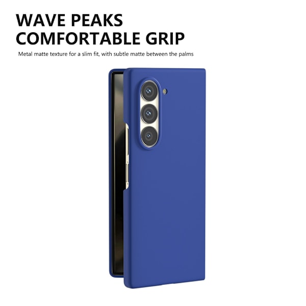 Hårdskal Gummerat Samsung Galaxy Z Fold 6 Blå