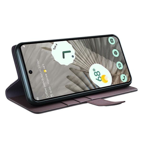 Ægte læderetui Google Pixel 7 Pro Brun
