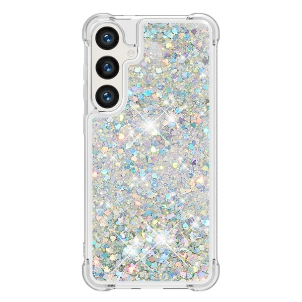 Glitter Bling TPU Case Samsung Galaxy S24 Plus Silver