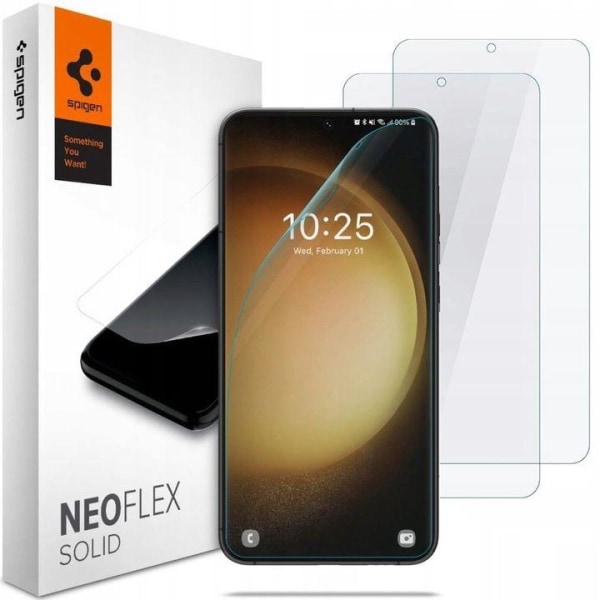 Spigen Neo Flex Näytönsuoja Samsung Galaxy S23 2 kpl