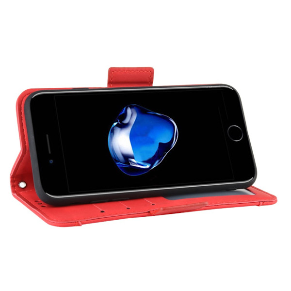 Multi Slot Pung Etui iPhone 7/8/SE Rød