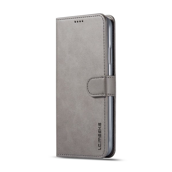 LC.IMEEKE Plånboksfodral i Läder iPhone 11 Pro Max Grå