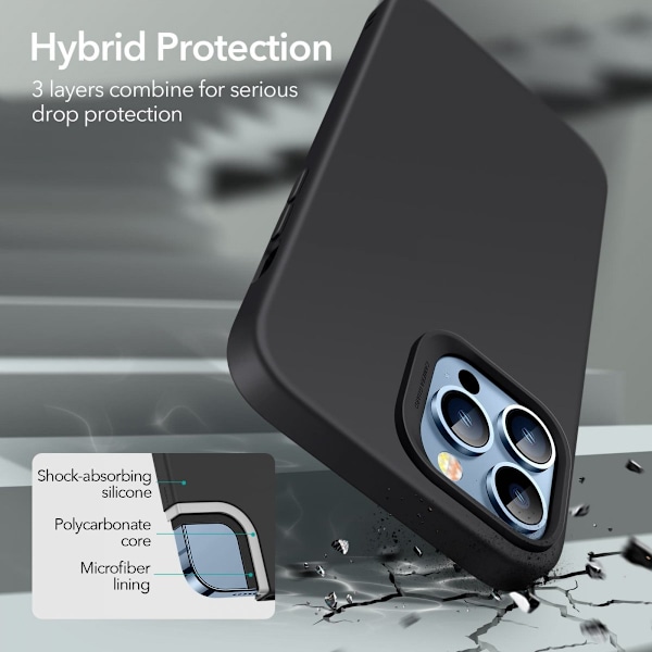 ESR Cloud Case iPhone 13 Pro Sort