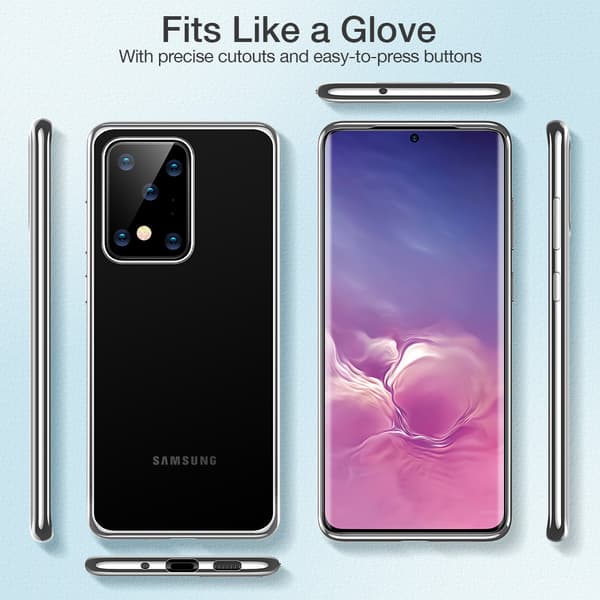 ESR Essential Crown Skal Samsung Galaxy S20 Ultra Silver