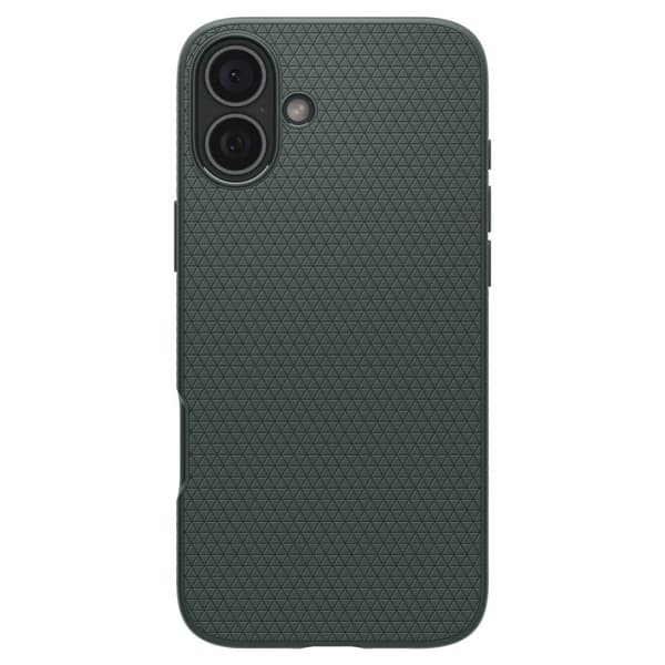 Spigen iPhone 16 -kuori Liquid Air Abyss Green
