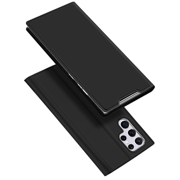 Dux Ducis Skin Pro Læderetui Samsung Galaxy S22 Ultra Sort