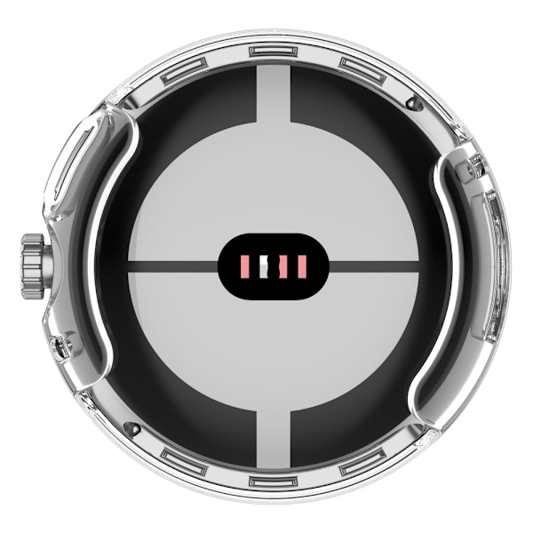 Heltäckande TPU Skal Google Pixel Watch Transparent
