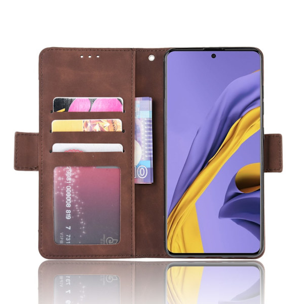 Monikäyttöinen lompakkokotelo Samsung Galaxy S20 - Ruskea