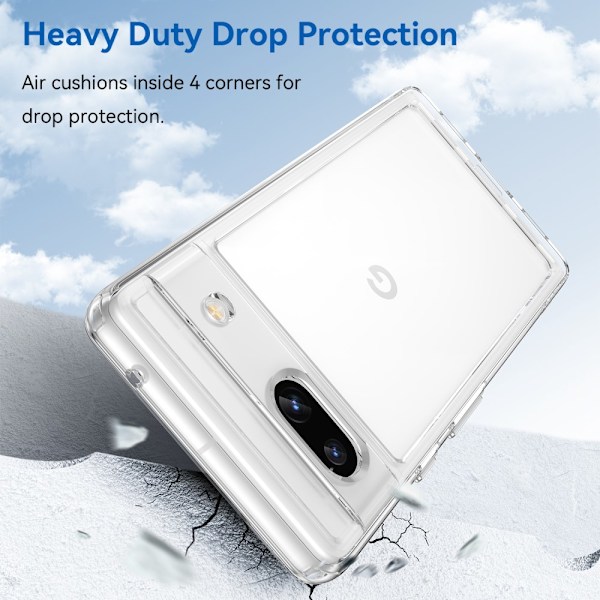 Hybrid Edge Case Google Pixel 7a Transparent