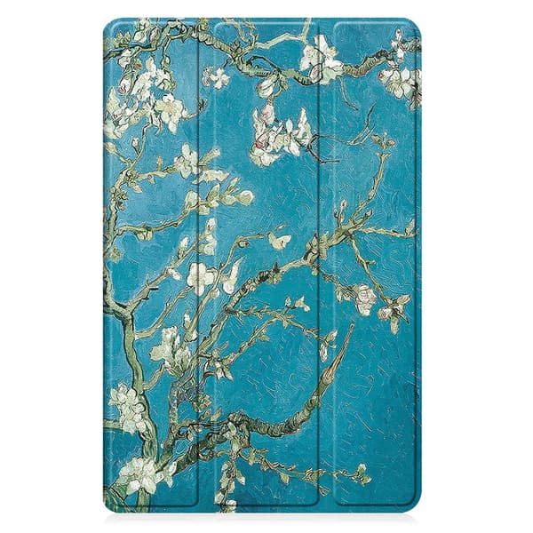 Samsung Galaxy Tab A11 Plus Fodral Tri-fold Körsbärsblommor