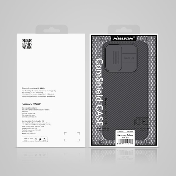 Nillkin CamShield Skal Samsung Galaxy A14 Sort
