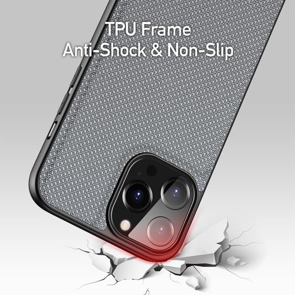 Dux Ducis Fino Series Skal iPhone 13 Pro Max Grå