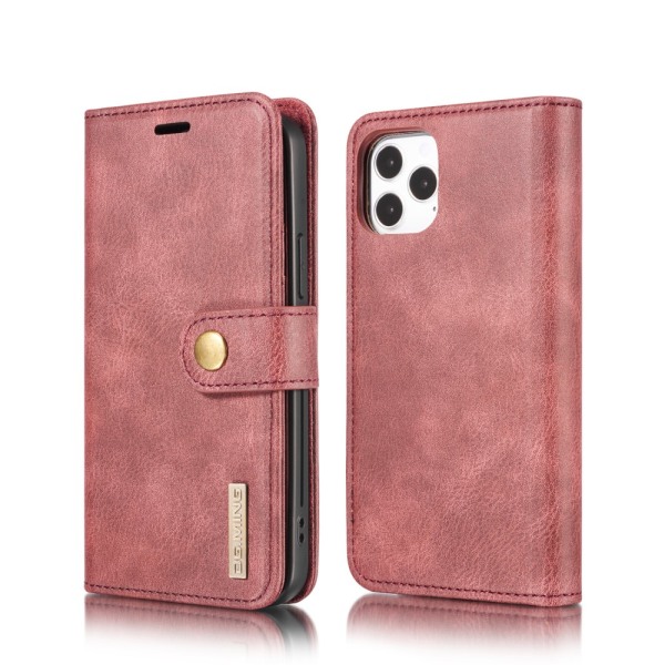 DG.MING 2-in-1 Magnet Wallet iPhone 12 Pro Max Red