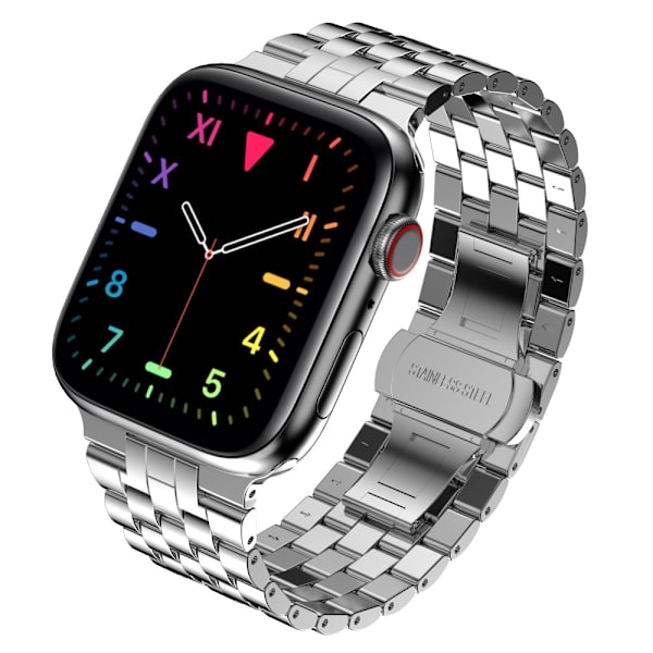 Rustfrit stål armbånd til Apple Watch 38/40/41 mm Sølv