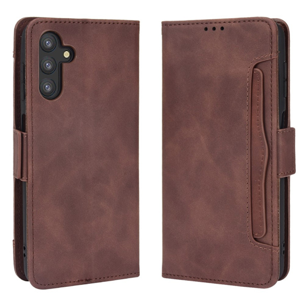 Multi Slot Plånboksfodral Samsung Galaxy A13 Brun