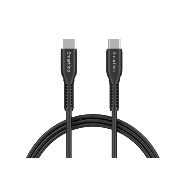 Smartline Strong USB-kabel USB-C - USB-C 2m Sort
