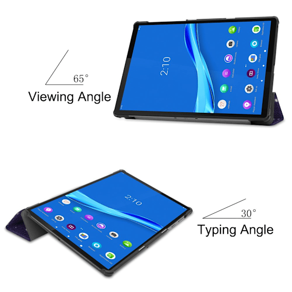 Fodral Tri-fold Lenovo Tab M10 Plus 10.3 Stjärnhimmel