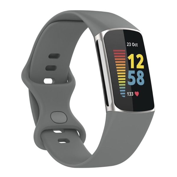 Silikonearmbånd Fitbit Charge 5 Grå (S)