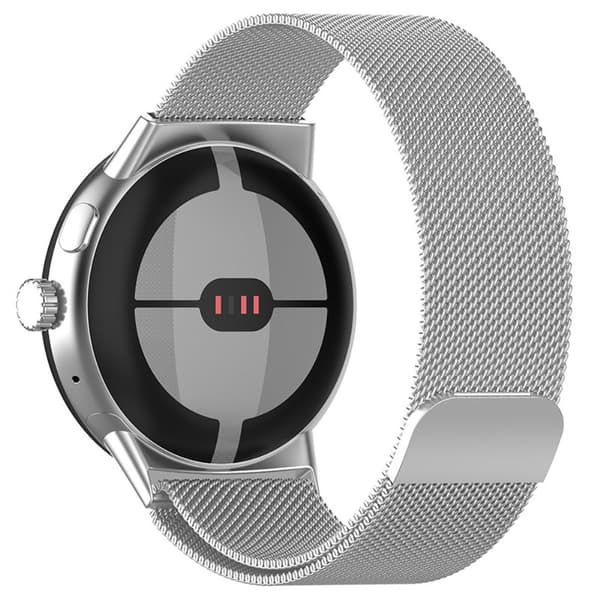 Milanese Loop Armband Google Pixel Watch 4 41mm Silver