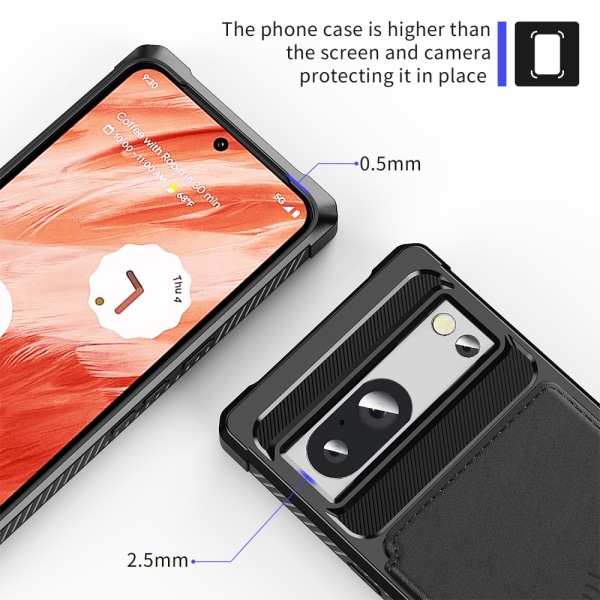 Multi-Slot Case Google Pixel 8 Svart