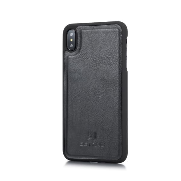 DG.MING 2-i-1 Magnetiskt Plånboksfodral iPhone XS Max Svart