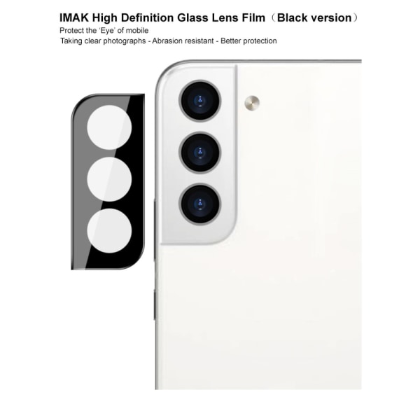 IMAK Hærdet Glas Linsebeskyttelse Samsung Galaxy S22/ S22 Plus Sort