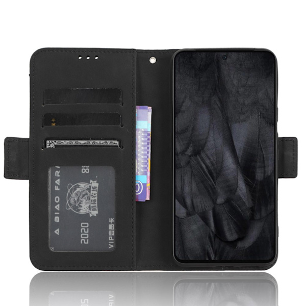 Multi Slot Plånboksfodral Google Pixel 8 Svart