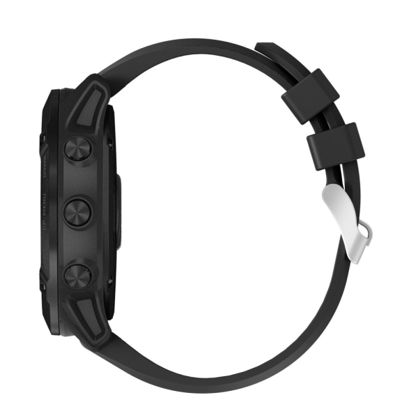 Silikone Rem Garmin Fenix 6X/6X Pro/7X Sort