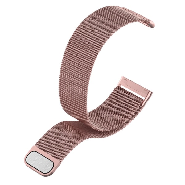 Milanese Loop Armband Fitbit Versa 4/Sense 2 Rosa (S)