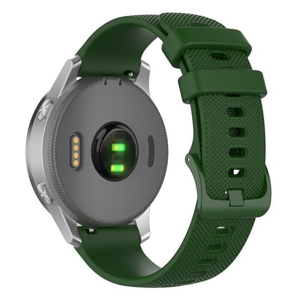 Silikonarmband Garmin Vivoactive 4s Grön