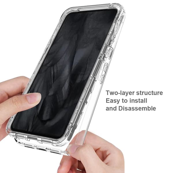 360 Heltäckande Skal Google Pixel 8 Transparent