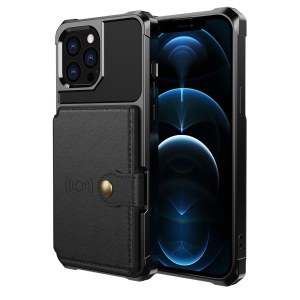 Multi-Slot Skal iPhone 13 Pro Max Sort