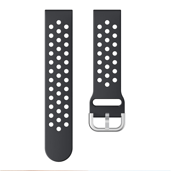 Fitbit Versa/Versa 2 -urheiluranneke, musta