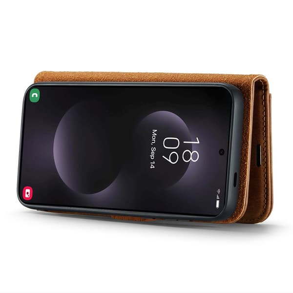 DG.MING 2-i-1 Magnetiskt Plånboksfodral Samsung Galaxy S25 Edge
