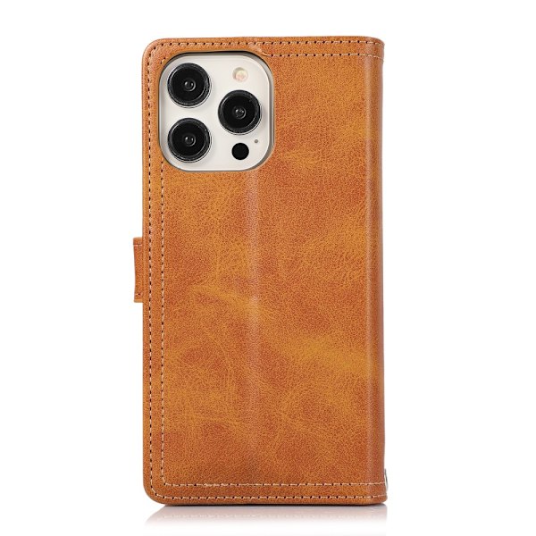 Pungetui Multi-Slot iPhone 16 Pro Cognac