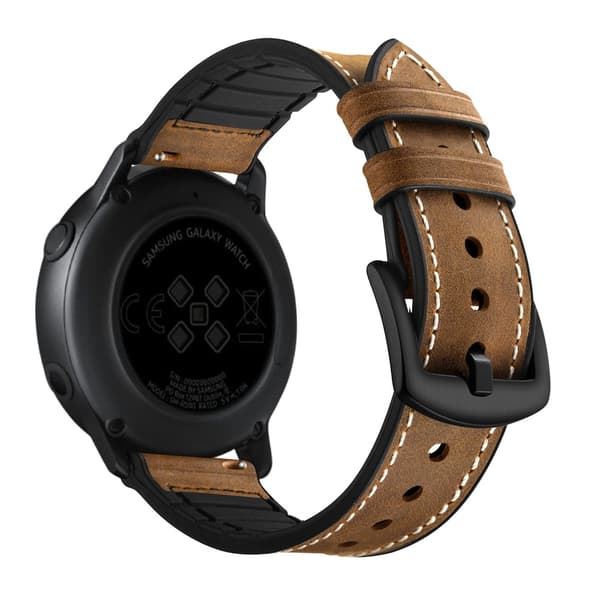 Ægte læderrem til Samsung Galaxy Watch 5 40mm Brun