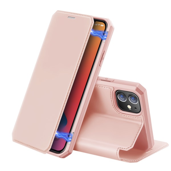 Dux Ducis Skin X Case Nahkainen iPhone 12 Mini Pink