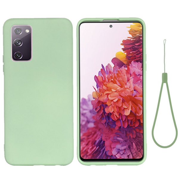 Silikonecover Samsung Galaxy S20 FE Grøn