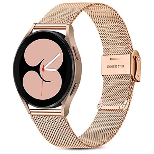 Milanese Mesh Bracelet Samsung Galaxy Watch 6 44mm Roséguld